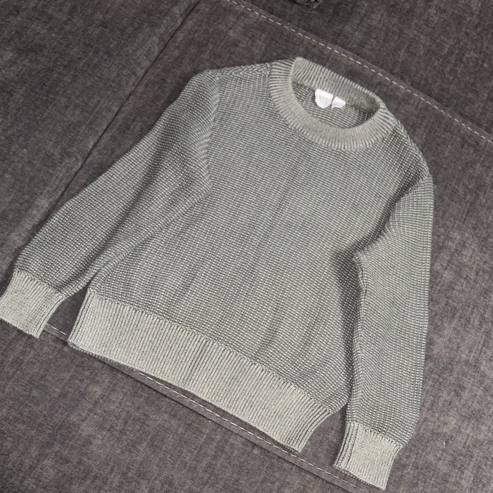 Gap kids Knit Sweater OLIVE - Size S(6-7)
